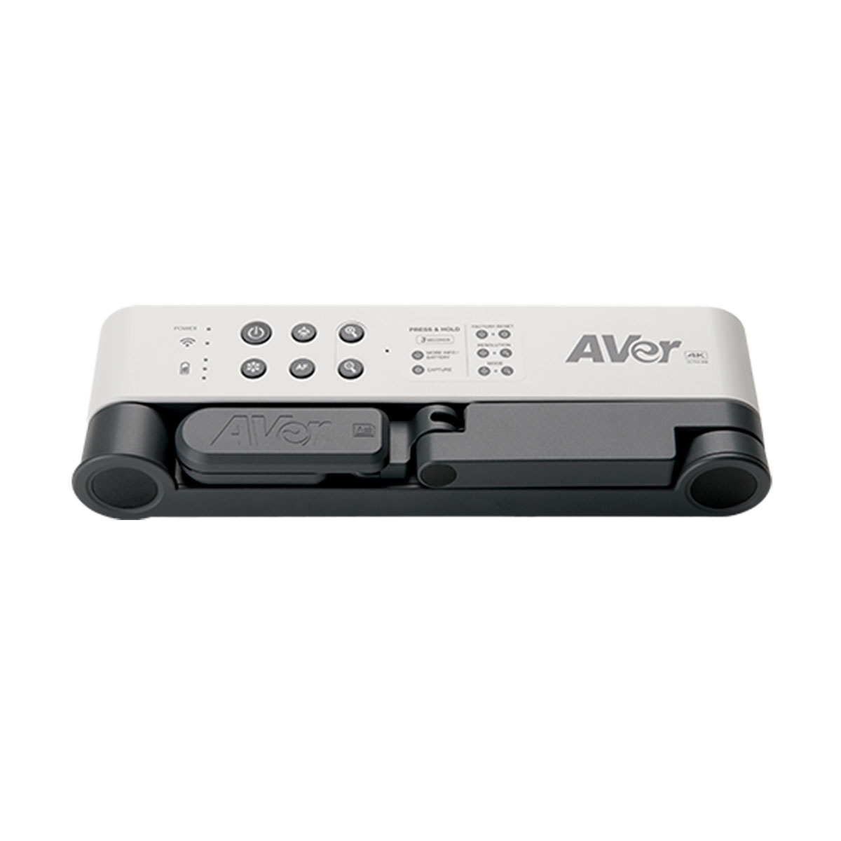 AVer M15W kabellose Dokumentenkamera 4K 60 fps, 23 fach digitaler Zoom, integriertes Mikrofon 