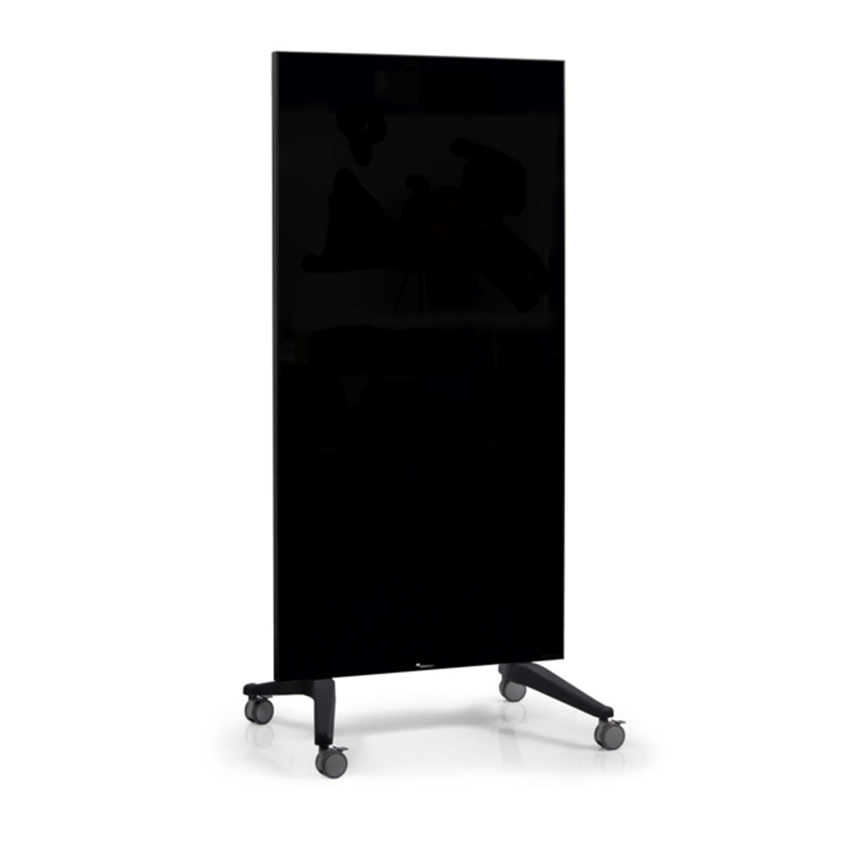 Legamaster 7-105200 mobile Glasboard 90 x 175 cm, schwarz