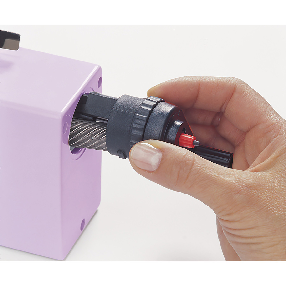 Dahle Bleistiftspitzmaschine 155 pretty lilac, für 12 mm Stifte 
