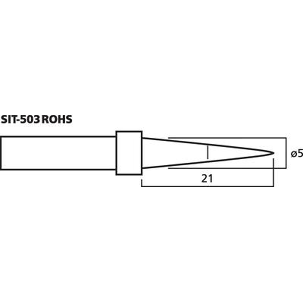 MONACOR SIT-503ROHS Hochwertige Lötspitze