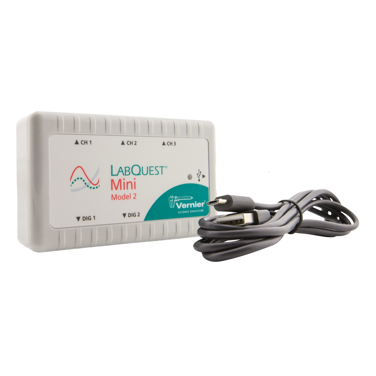 Vernier LabQuest Mini Model 2 Interface System (LQ-MINI 2) / 3x BTA/2x BTD/1x USB/100.000 Werte pro Sekunde