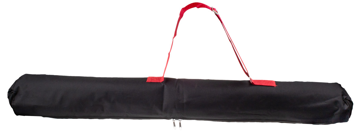 Medium Umhängetasche für Tisch-Bildwand LCD-Mobil schwarze Nylon-Tasche mit langem Schulterriemen