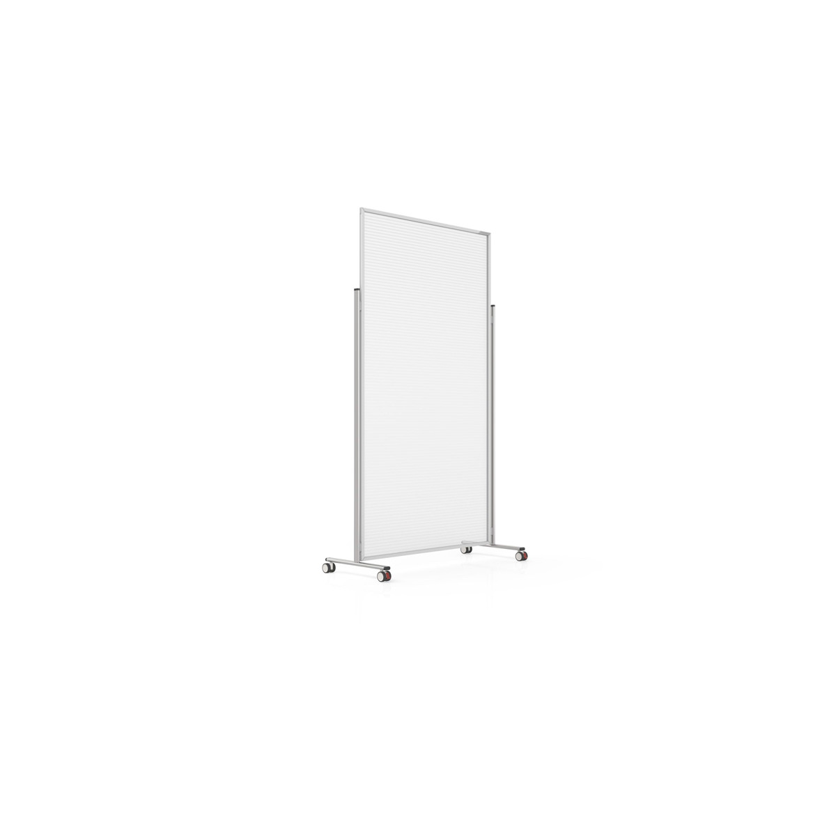 Magnetoplan 11038210M Hygiene- und Sicherheits-Raumteiler Evolution, mobil 200 x 120cm