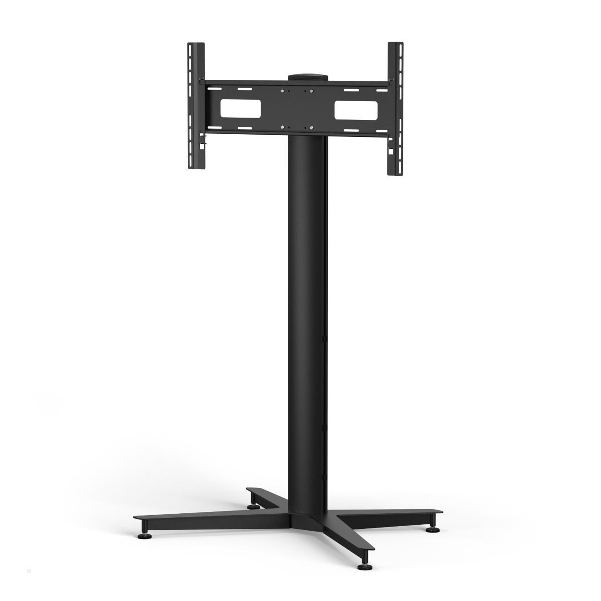 SMS K12-030-7 Displayhalterung, für Displays bis 75'', 50 kg tragkraft, 1450 mm Höhe, silber, ohne Rollen