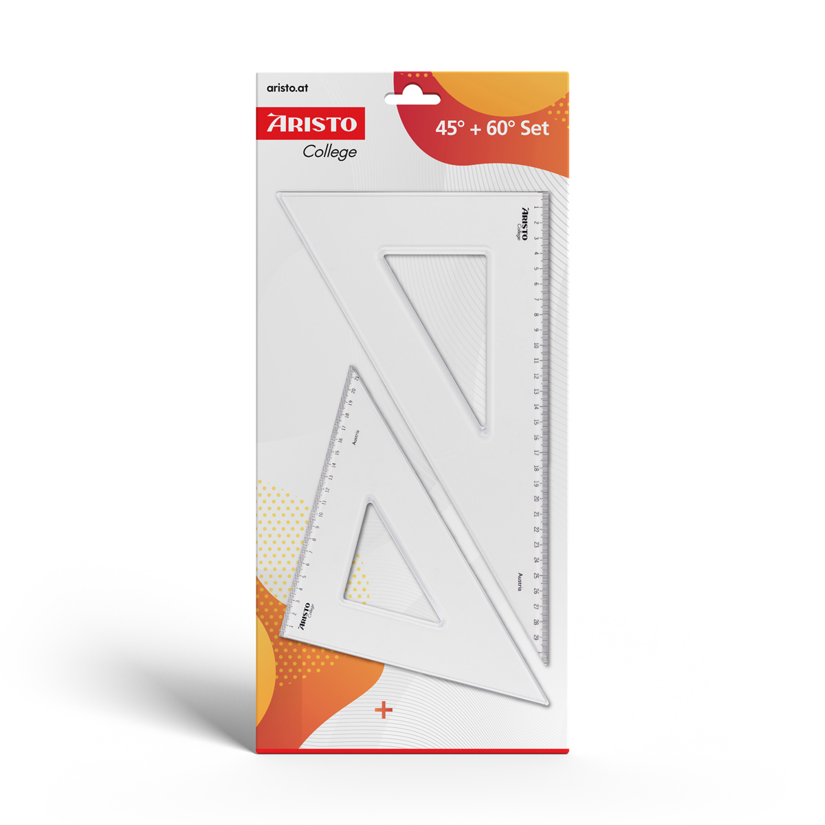 Aristo College Dreieck Set 30 cm 2er Set mit AR23430 und AR23630 