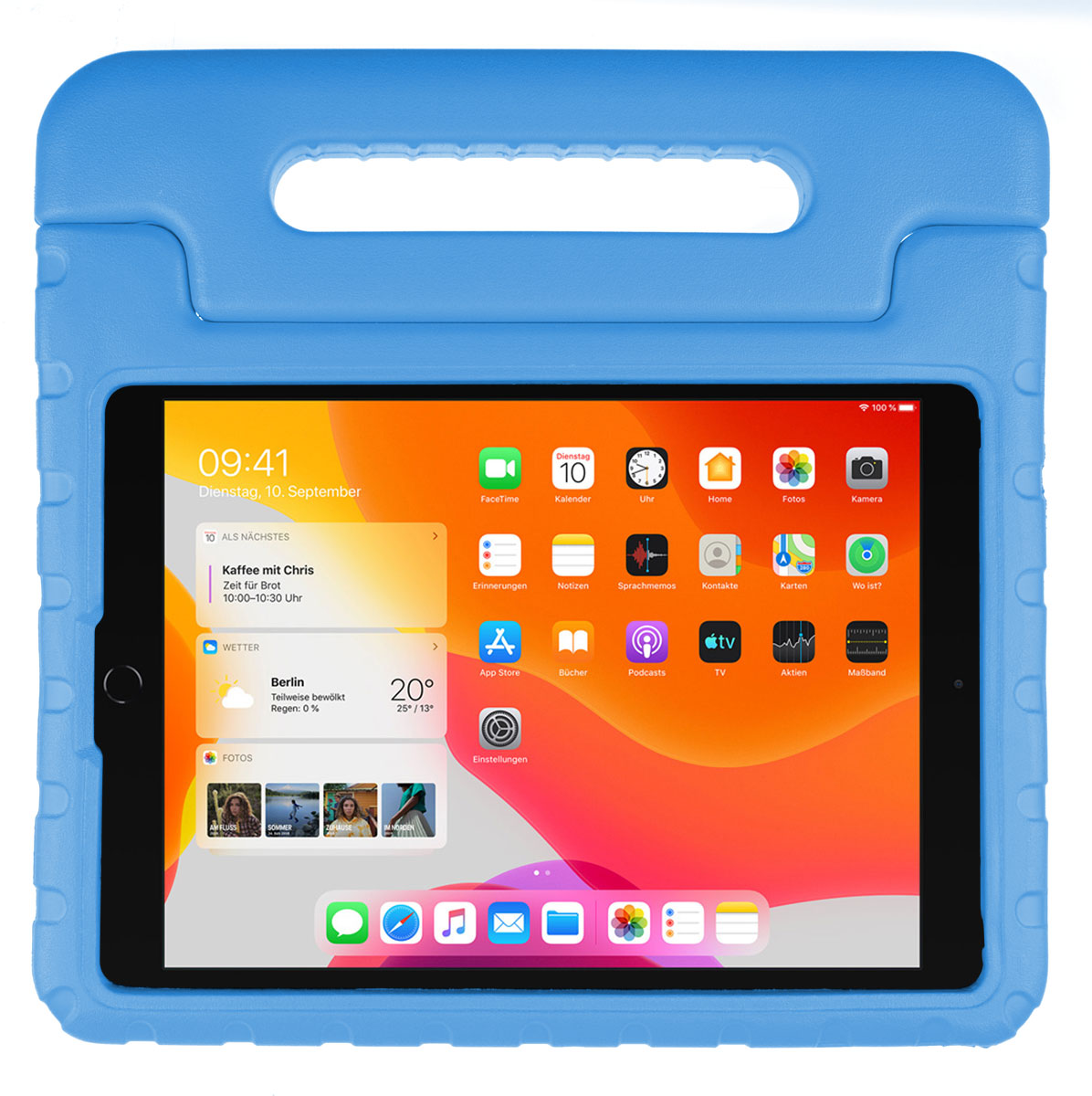 KidsCover für iPad 10,2'' blau 2019/2020 inkl. Pen und ScreenCover