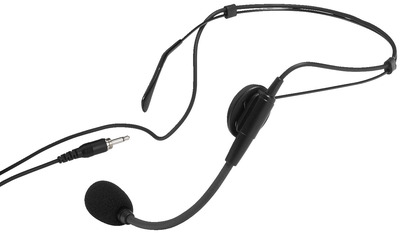 MONACOR HSE-86 Elektret-Kopfbügelmikrofon