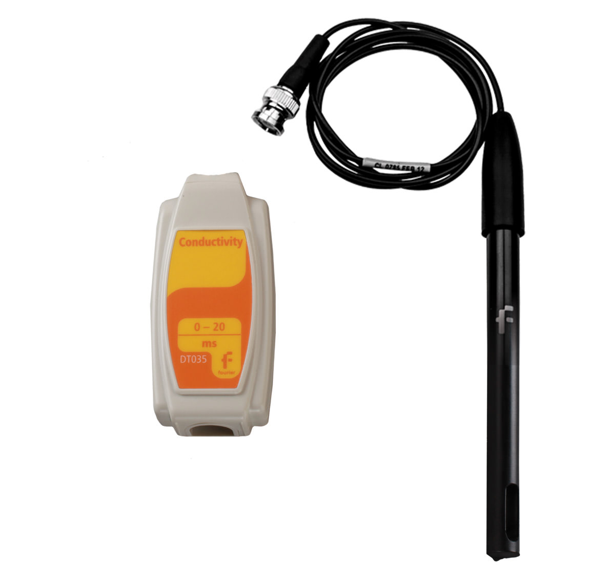 Fourier Elektrode für Leitfähigkeit 0,05 bis 80 mS und Salzgehalt 24 bis 52.000 ppm 