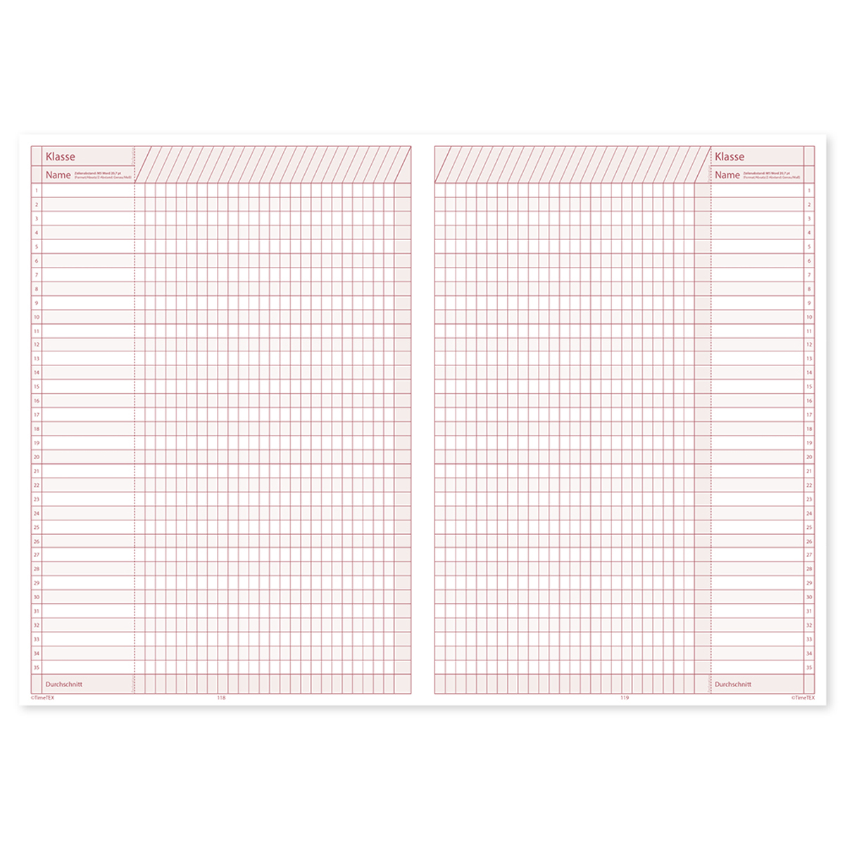 TimeTEX Kompakt-Lehrerkalender 2025/2026 in A4-Plus, 2 Lesebänder, Softcover, Verschluss-Gummi
