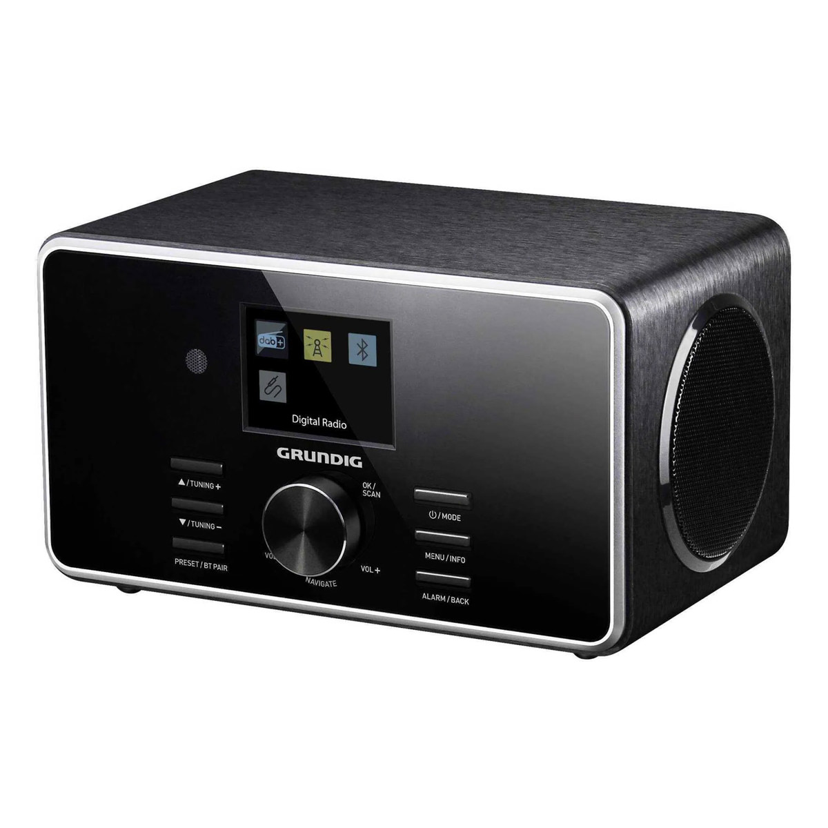 Grundig DTR 4500 2.0 BT DAB+ Premium Radio mit USB, 2 x 5 Watt