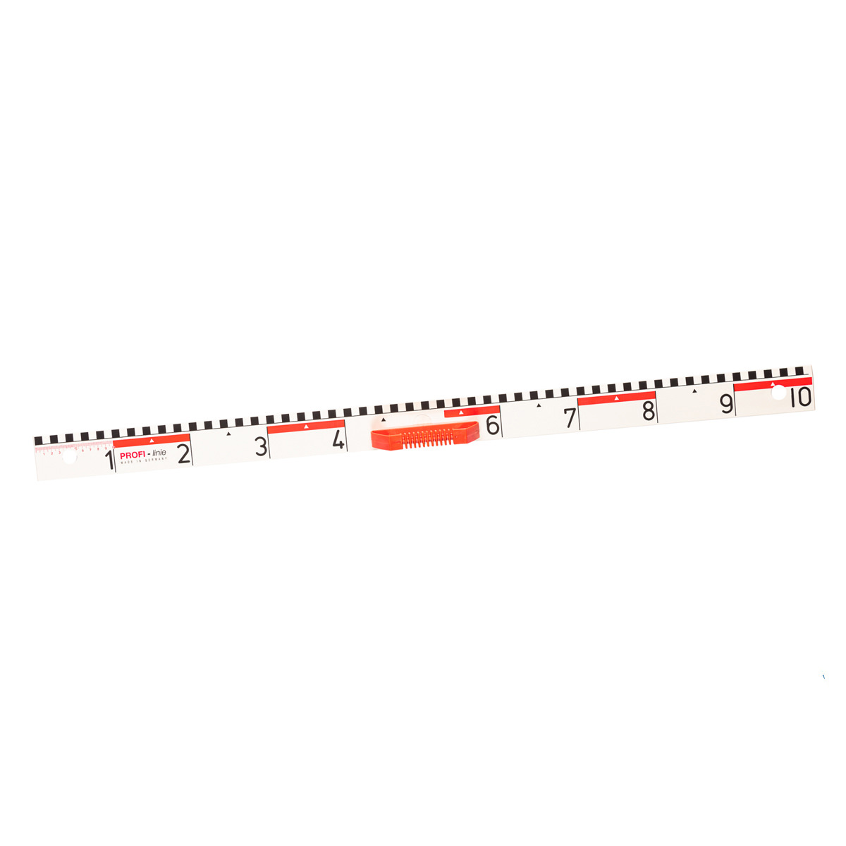 Wissner Profi Lineal 100cm mit Dezimeter Einteilung 