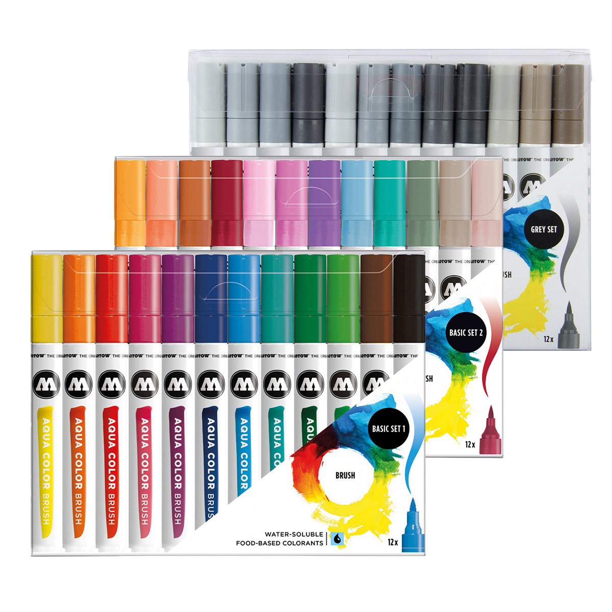 Molotow Marker AQUA COLOR BRUSH Sets 