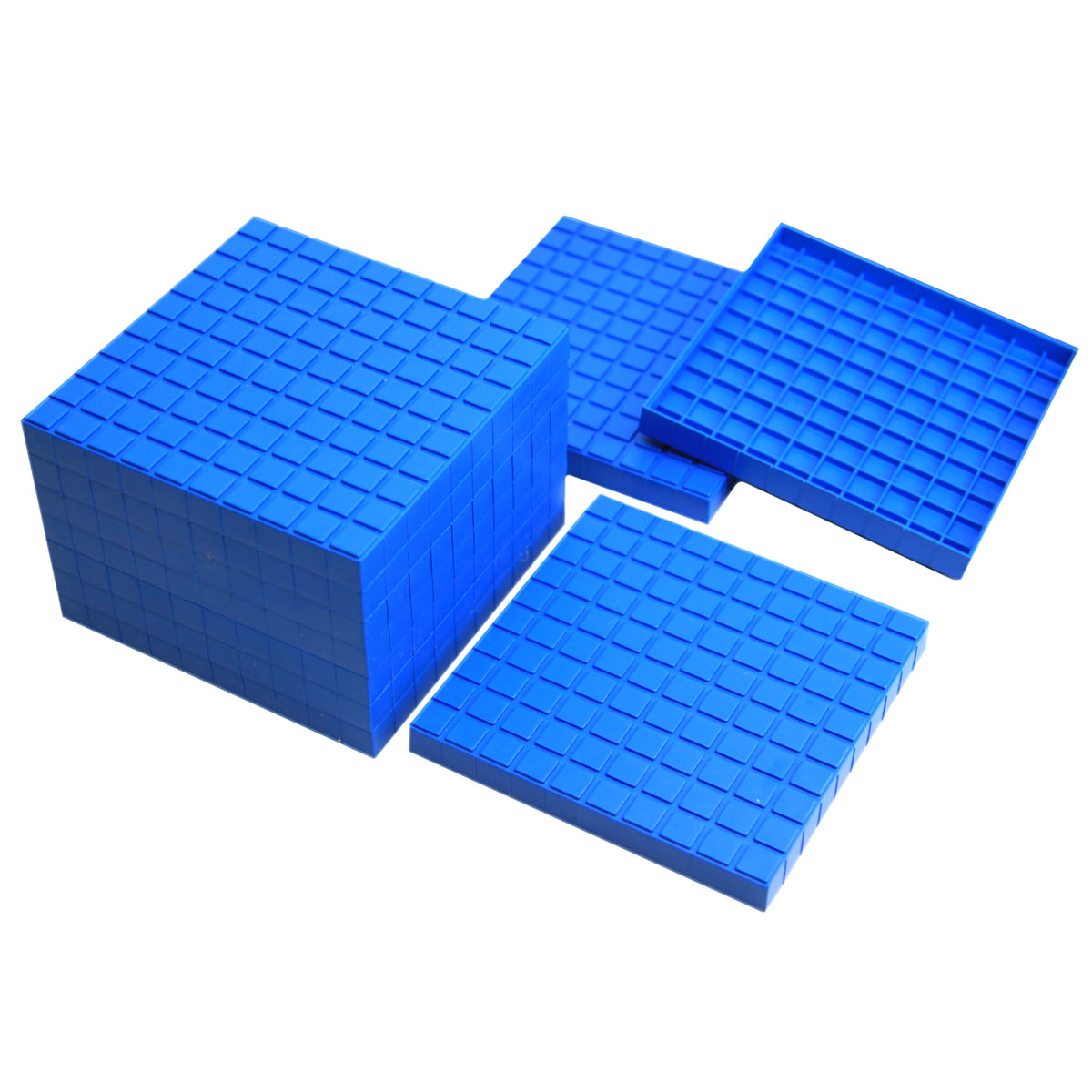 Wissner Hunderterplatten blau 10 Stück 