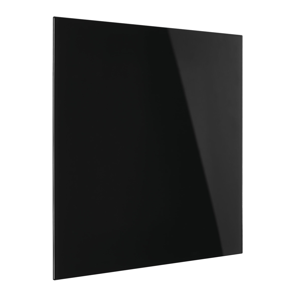 Magnetoplan 13401012 Design-Glasboard, magnetisch, tief-schwarz, 40 x 40cm