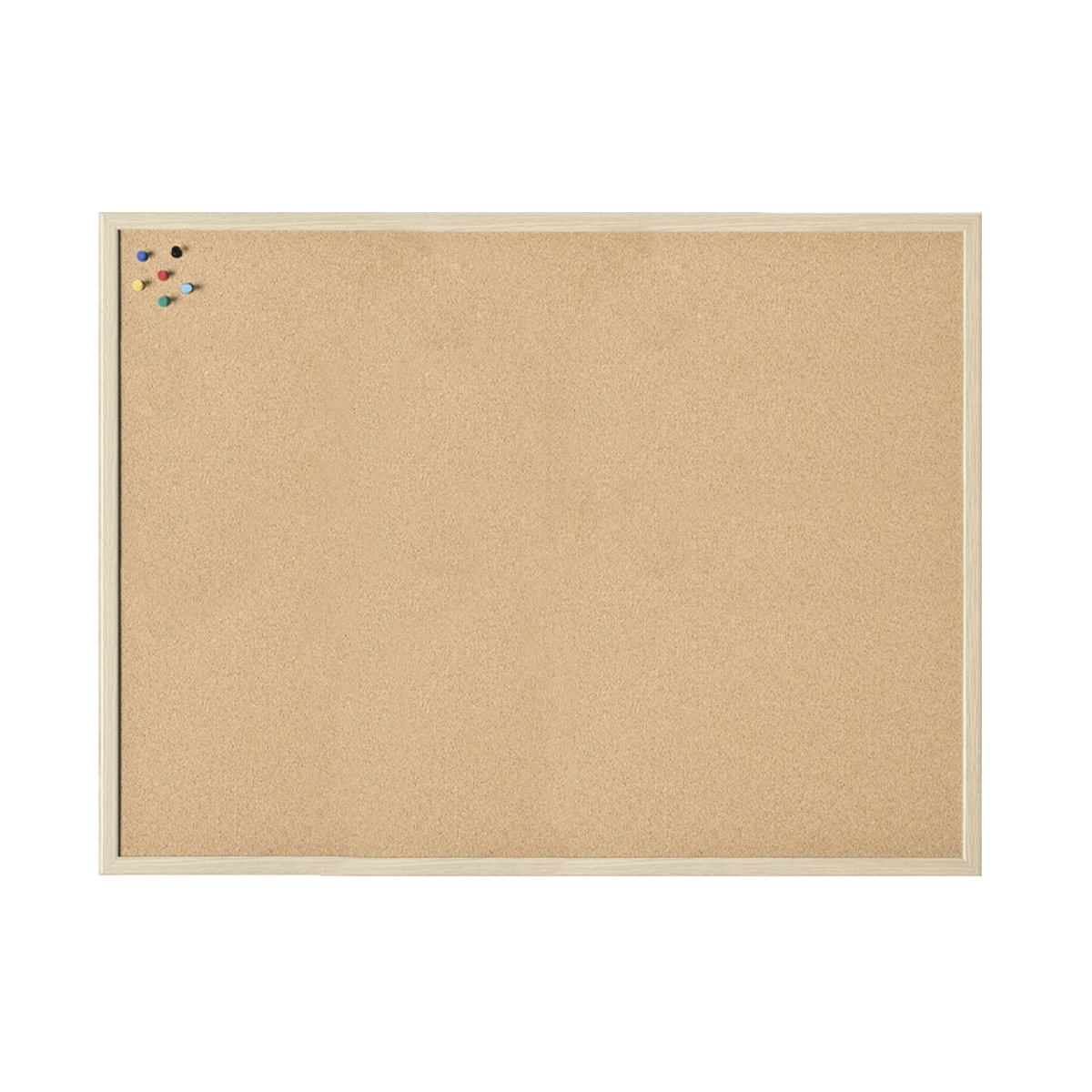 Magnetoplan 121923 Korktafel mit MDF-Rahmen, 80 x 60cm