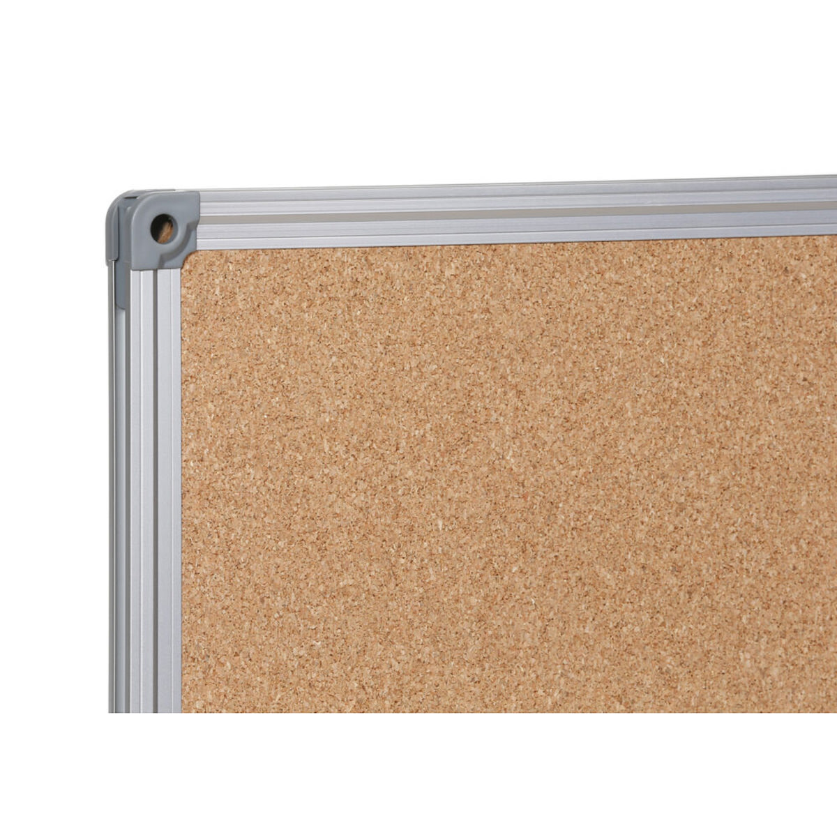 Dahle Cork Board 60 x 90 cm Alurahmen Naturkork Retail-Verpackung 