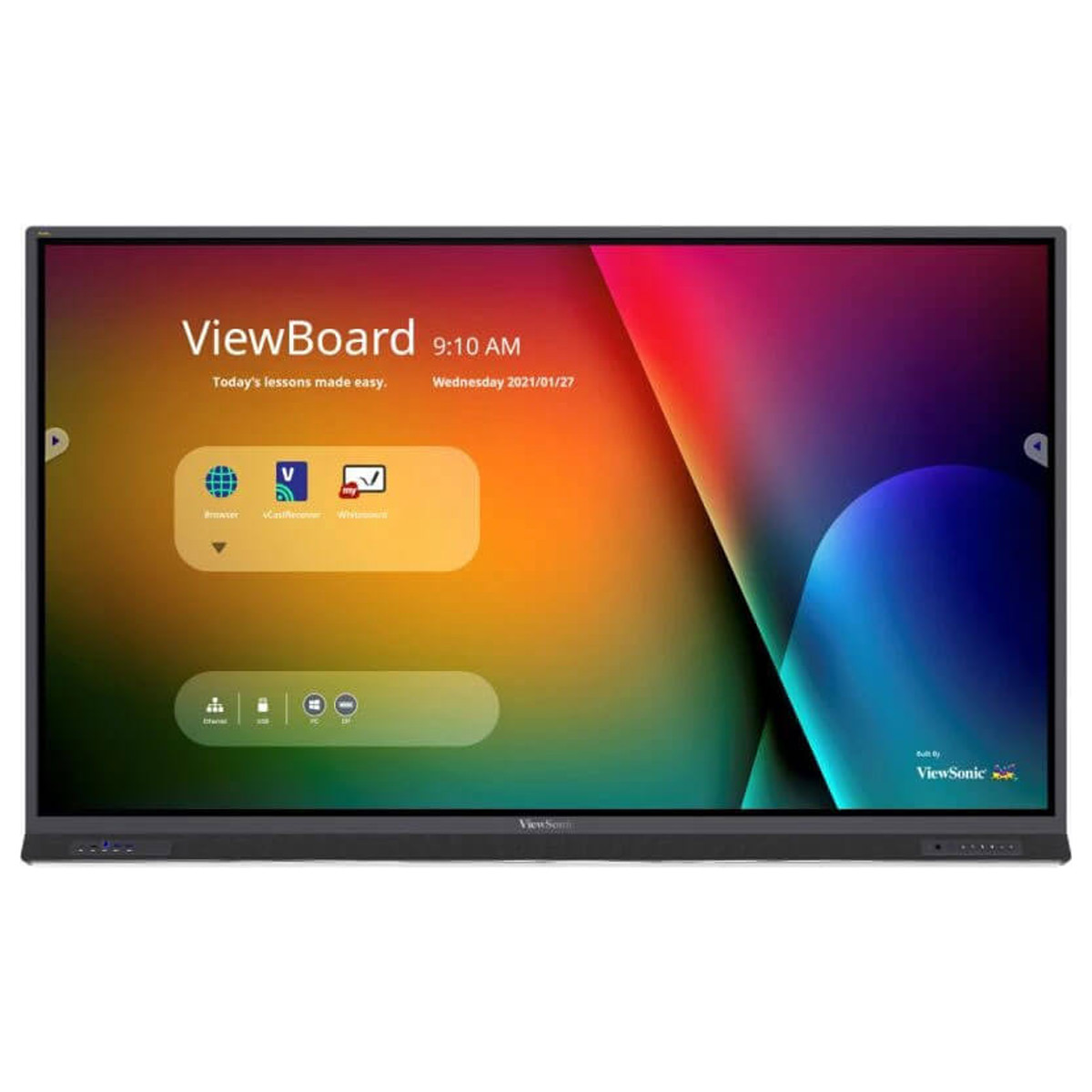 ViewSonic IFP8652-1B, 86'' (190cm) 4K Interaktives Display Dauerbetrieb 24/7