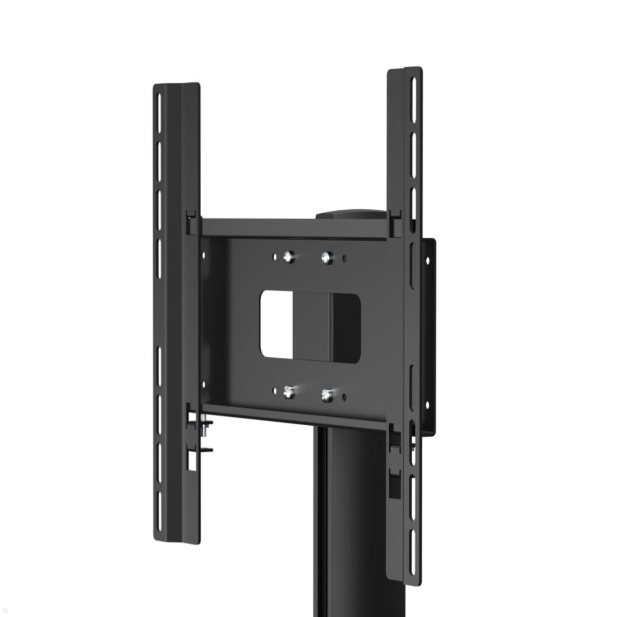 SMS Displayhalterung, für Displays bis 50'', 1800 mm Höhe, 25 kg Tragkraft, schwarz 