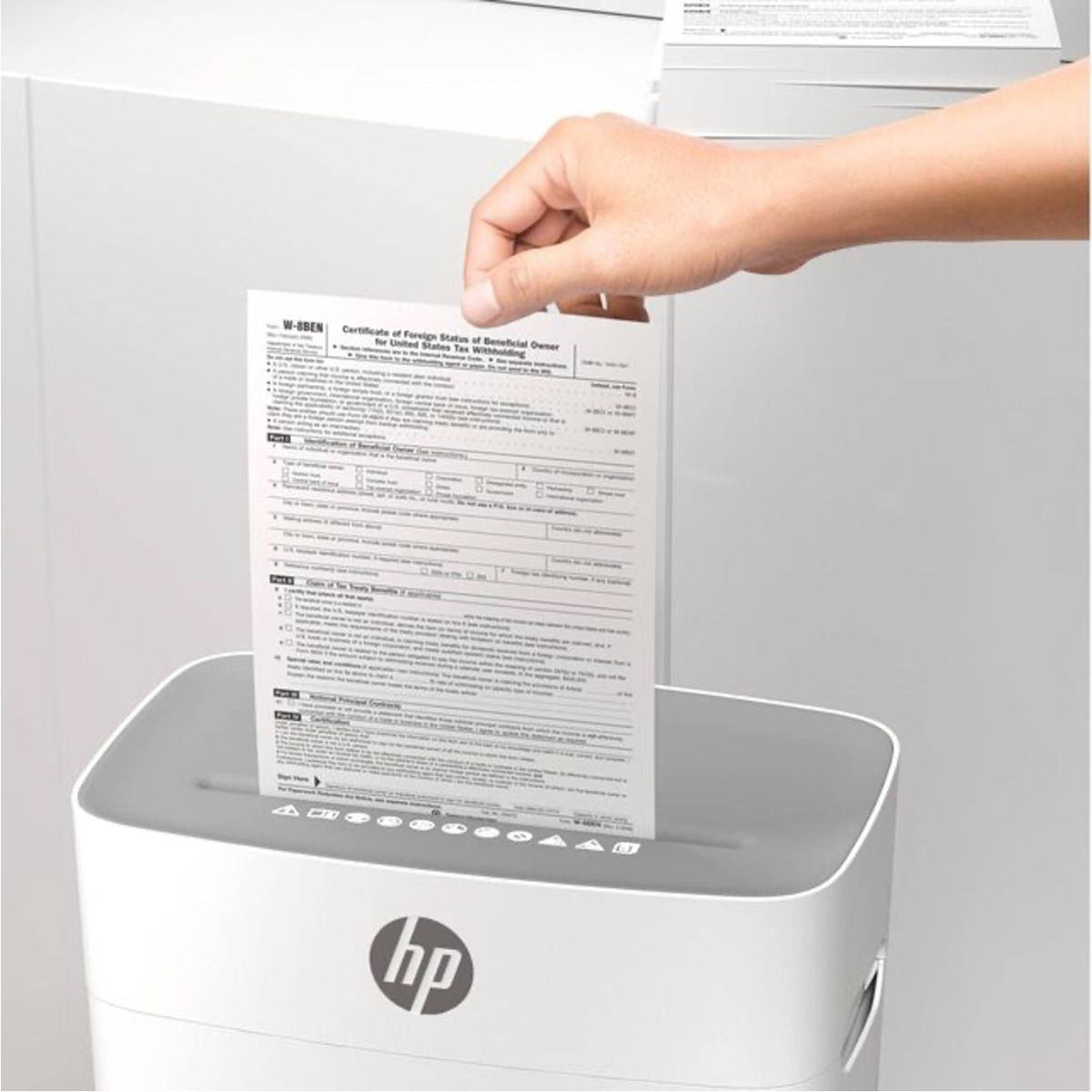 HP Aktenvernichter OneShred 8CC 
