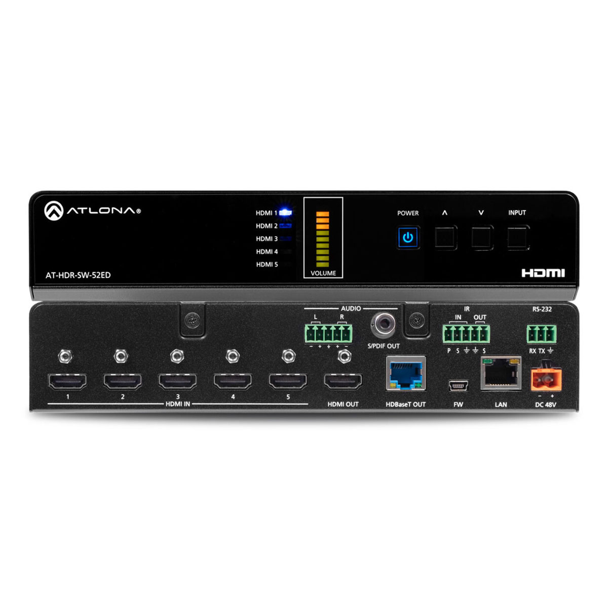 Atlona AT-HDR-SW-52ED HDMI Matrix-Switcher 5 X 2