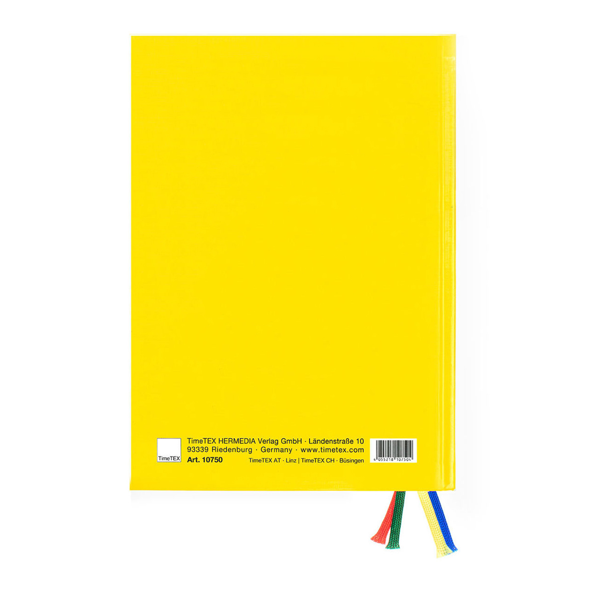 TimeTEX System-Schulplaner A4-Plus 2026/2027 mit 4 Lesebänder, Hardcover und Einstecktasche