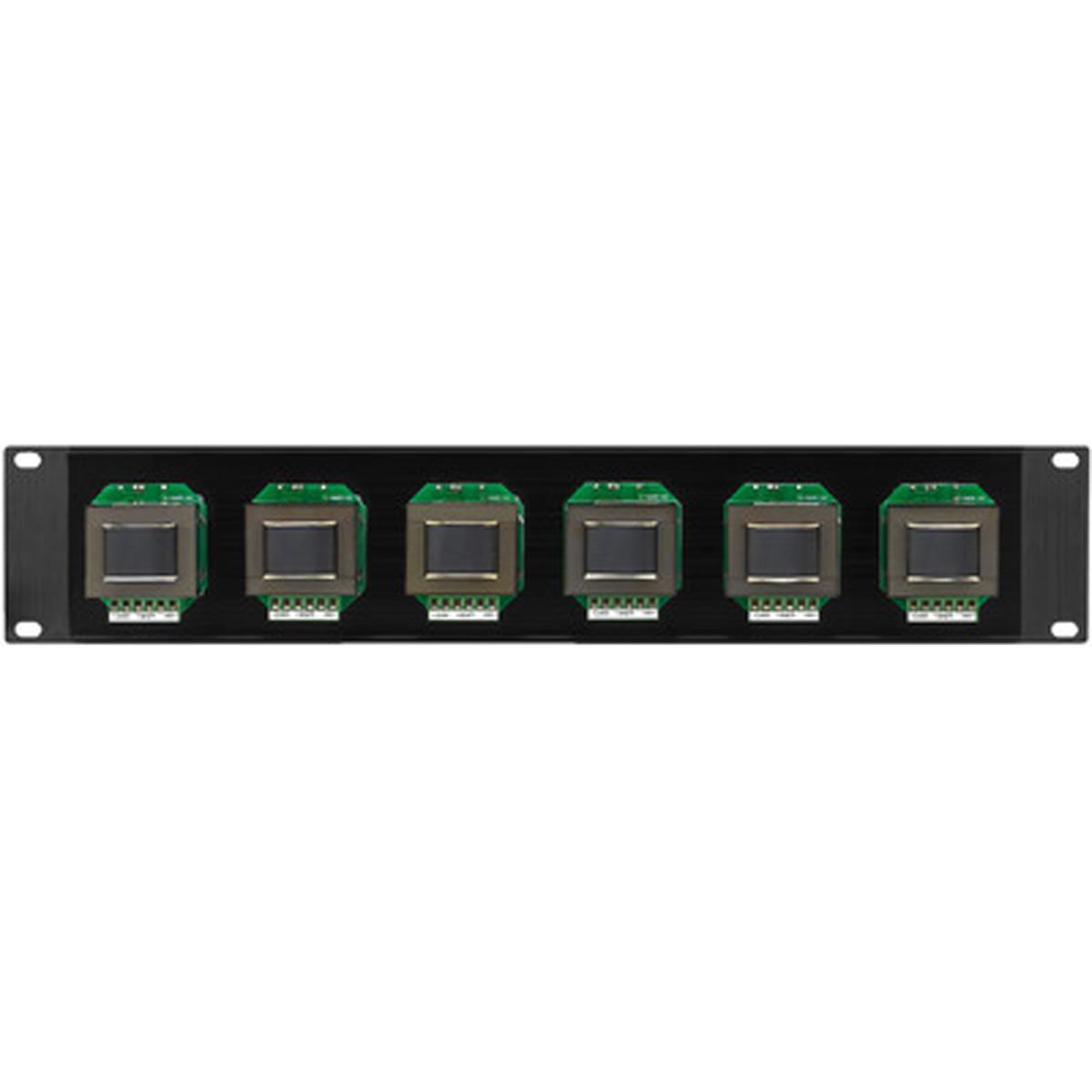 MONACOR ATT-19100 6-fach-ELA-Lautstärkesteller für den 482-mm-Rackeinbau (19'')