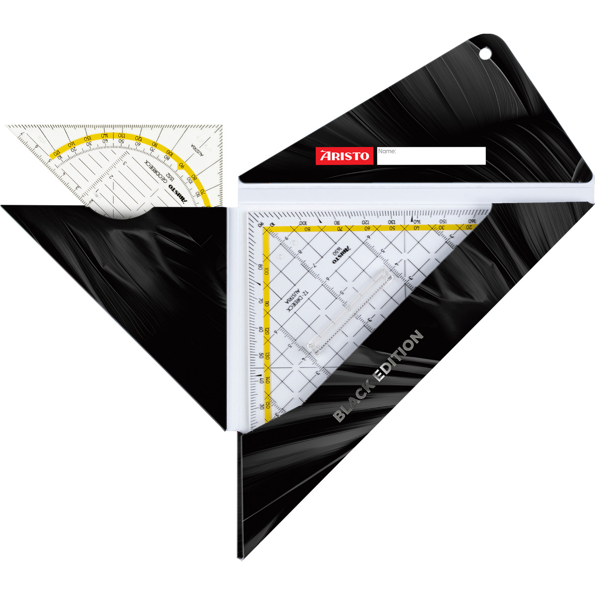 Aristo Geocover 3 in 1 Geo und TZ Dreieck Black Edition Aristo Geocover 3 in 1 Geo und TZ Dreieck Black Edition