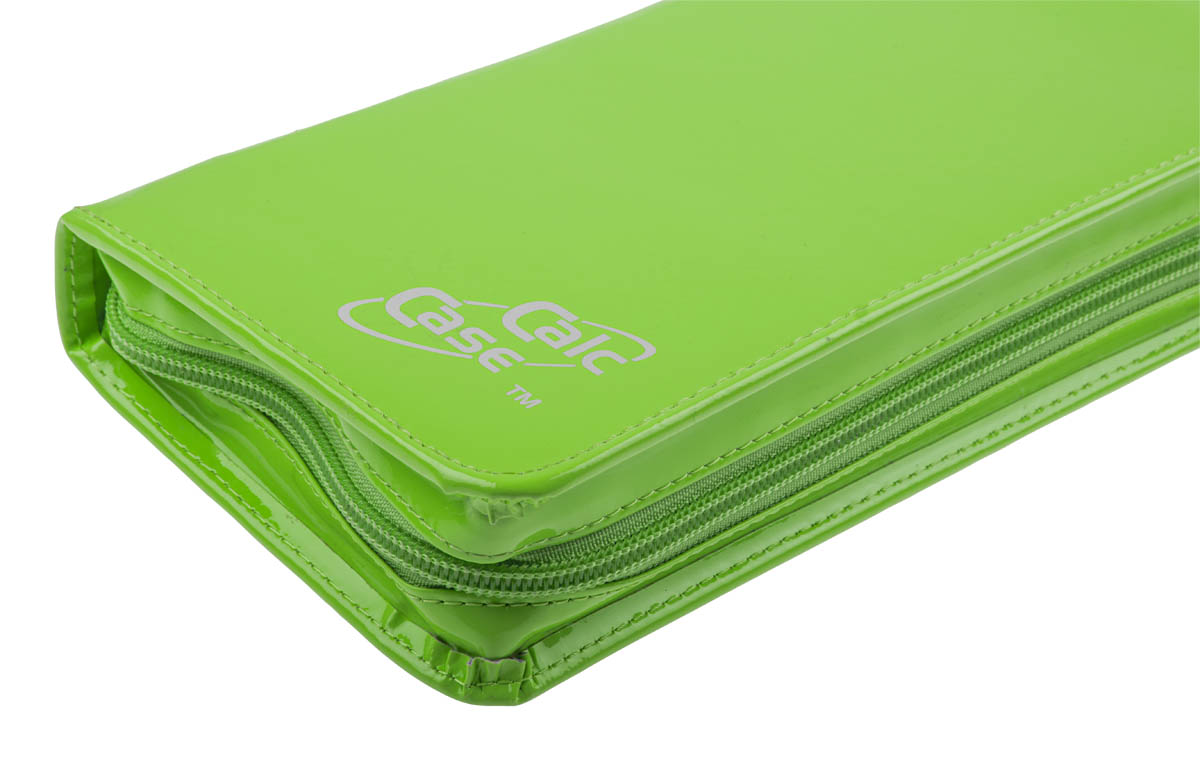 CalcCase Fashion Lack Tasche für Grafiktaschenrechner grün