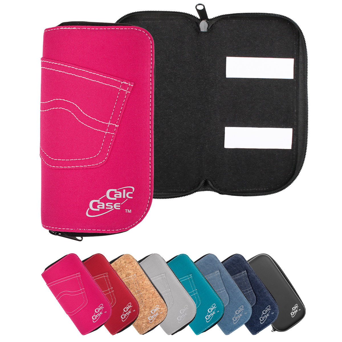 Casio FX-991 DE X Schulrechner mit Schutztasche pink und Fachbuch 