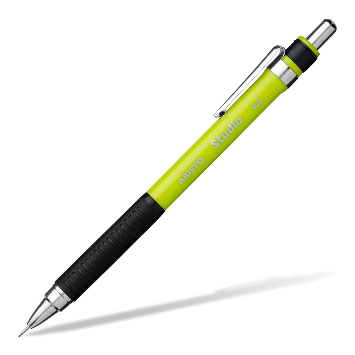 Aristo Feinminenstift Studio hellgrün 0,5 mm mit Gummigriffzone 