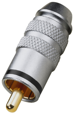 MONACOR T-711G/SW Cinch-Stecker