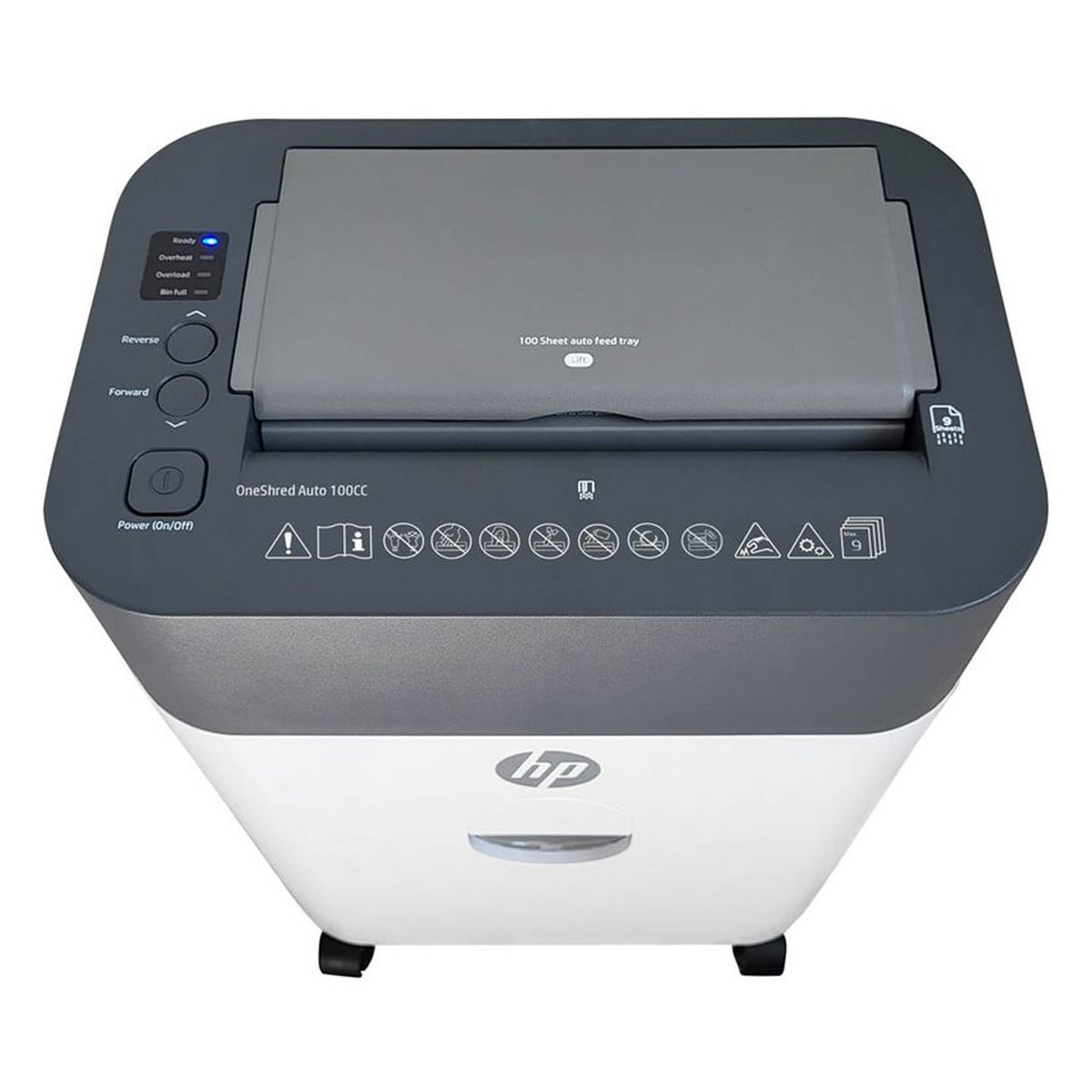 HP Aktenvernichter OneShred Auto 100CC 