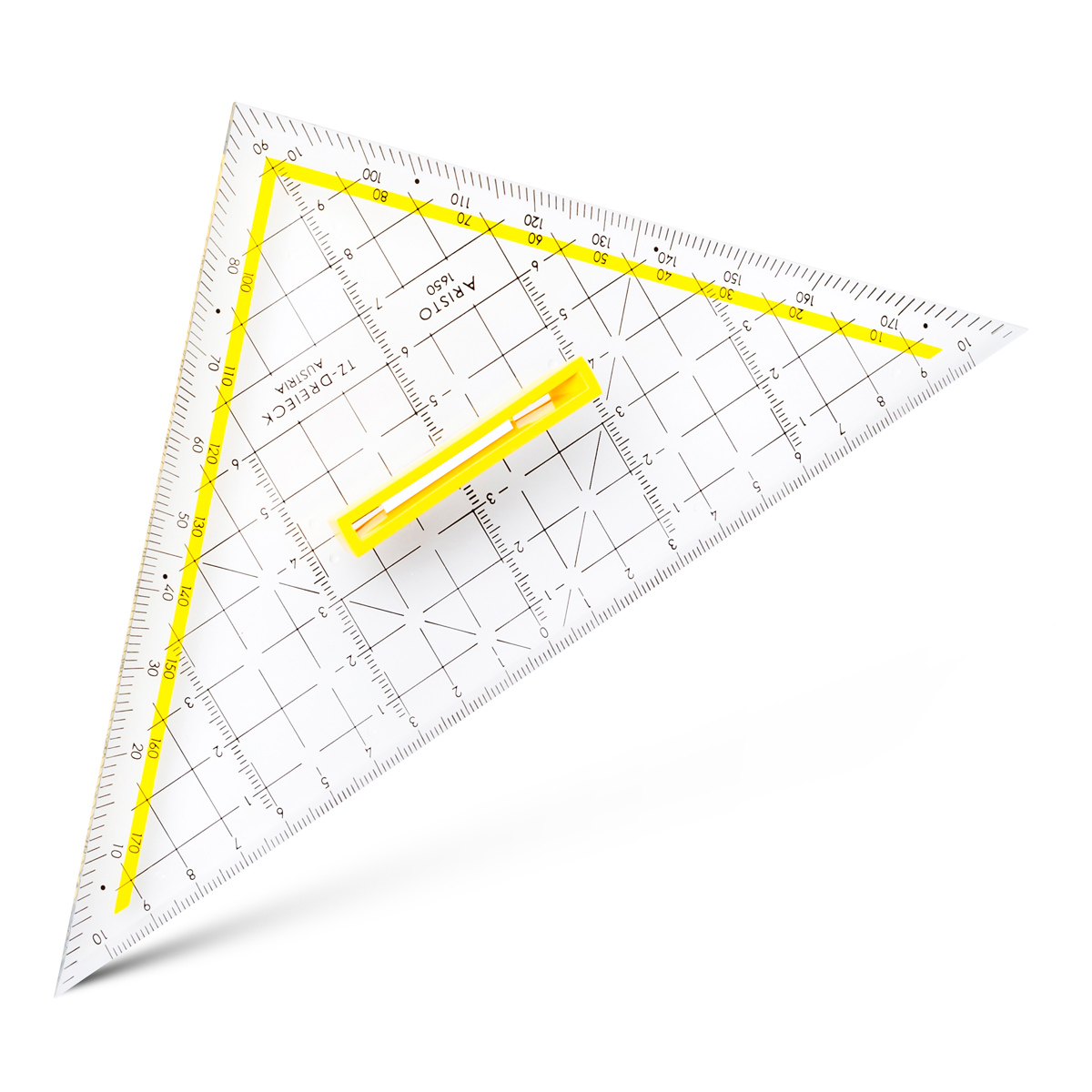 Aristo Geocover 22,5 cm mit TZ-Dreieck AR1650/3 + Schutzhülle Motiv Basic 