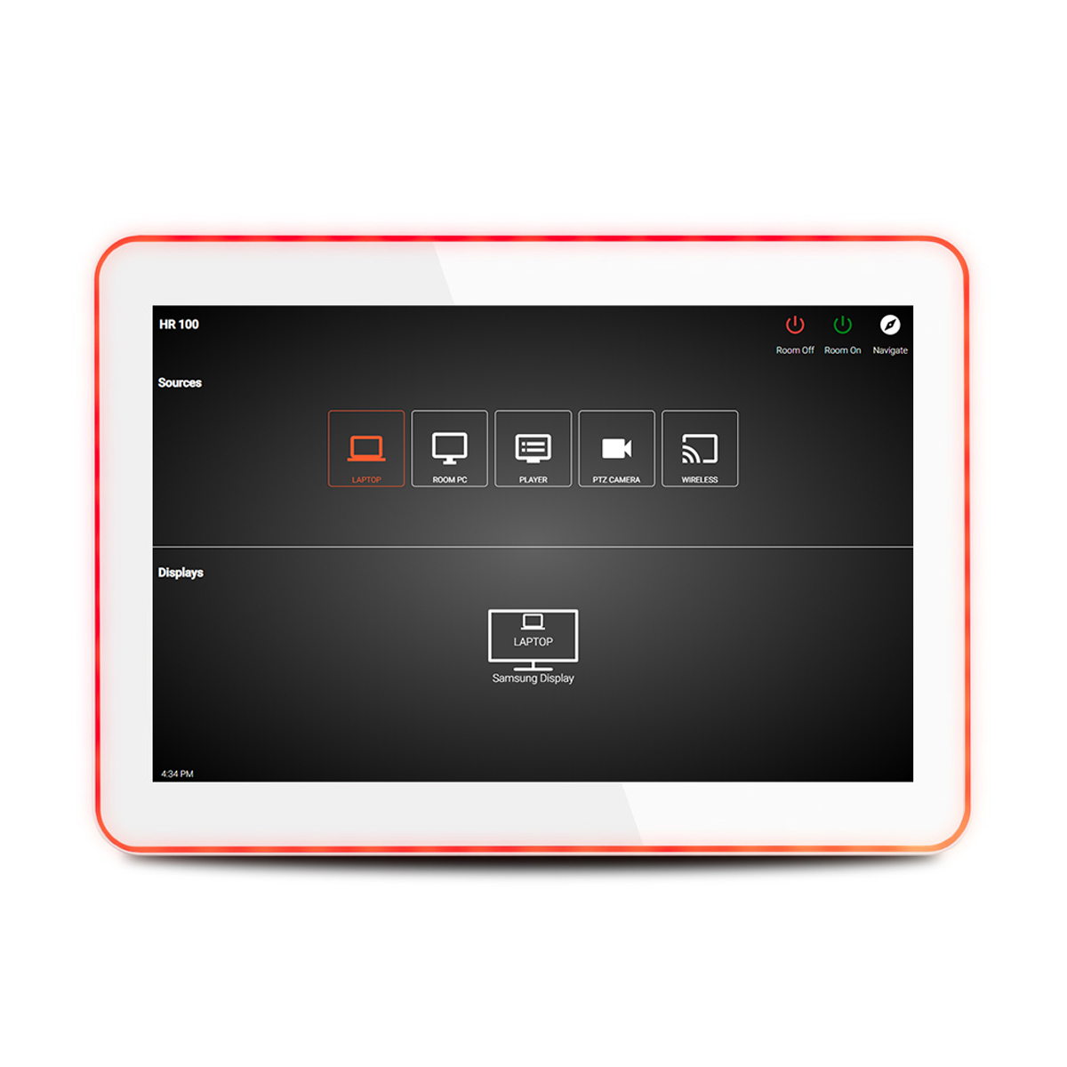 Atlona AT-VTPG-1000VL-WH Velocity 10'' Touch-Panel mit Gateway 