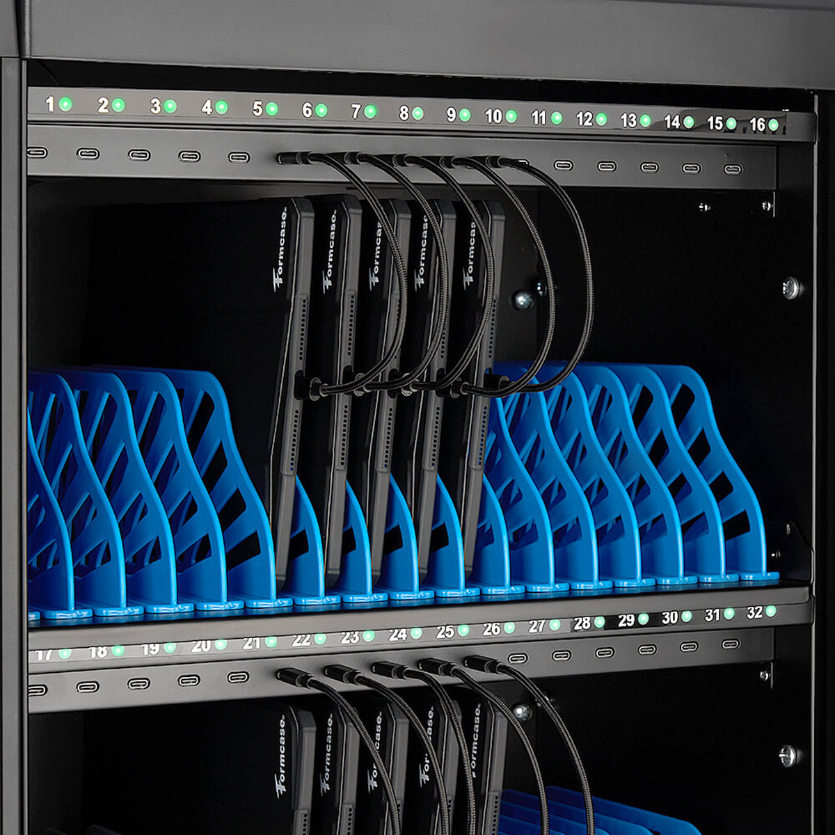 Formcase TransformerCart T32PD Perf. S USB-C Charge & Sync für bis zu 32 Geräte