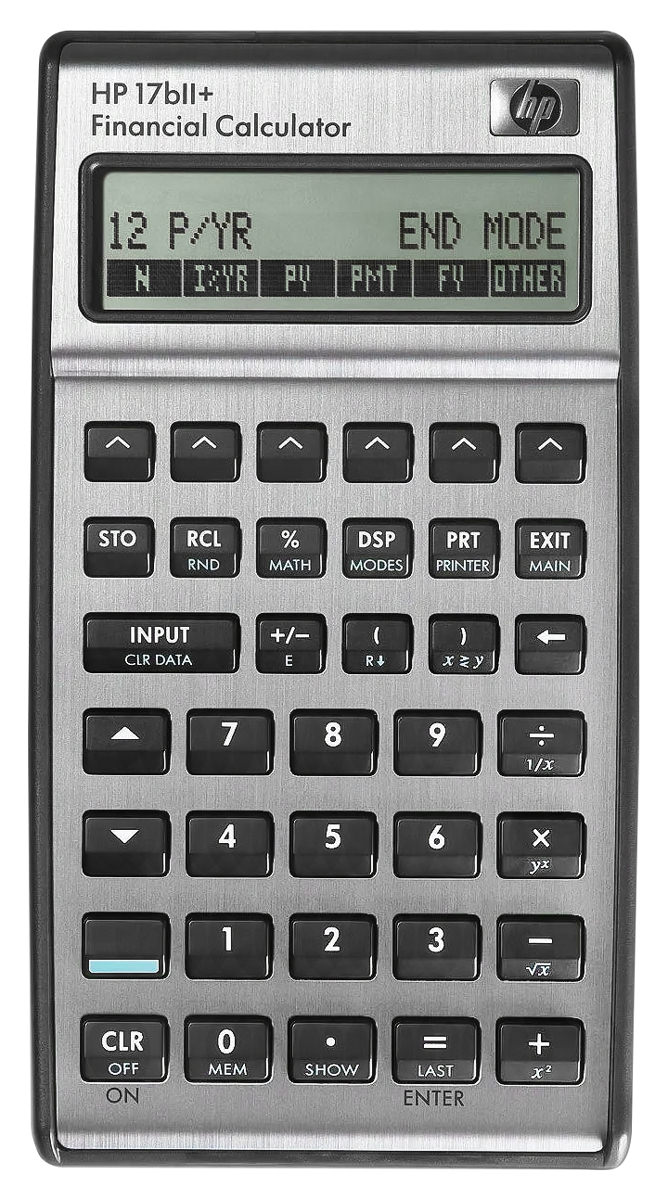 HP-17 B II Plus Finanzrechner 