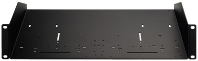 MONACOR RH-210 482-mm-Montageplatte (19''), 2 HE