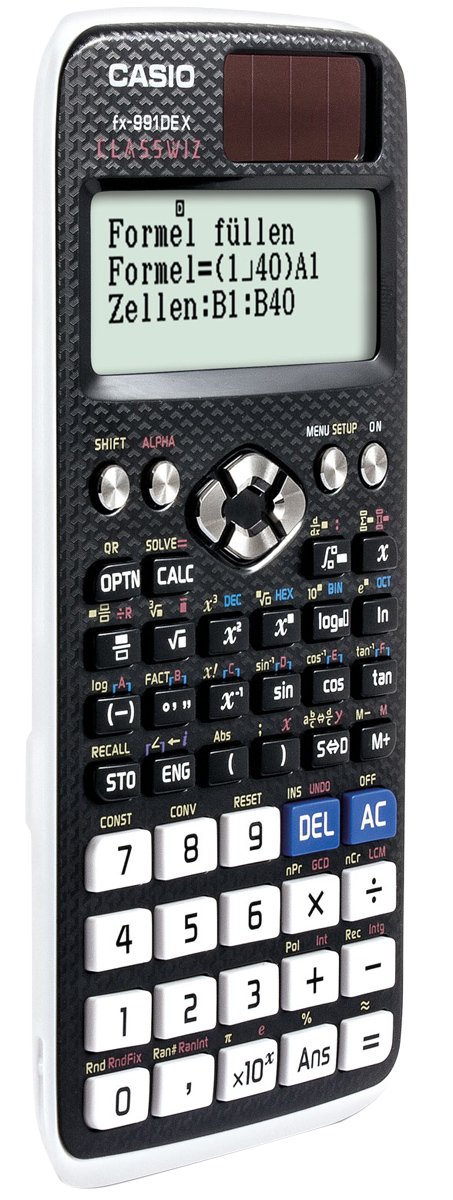 Casio FX-991 DE X ClassWiz Schulrechner 