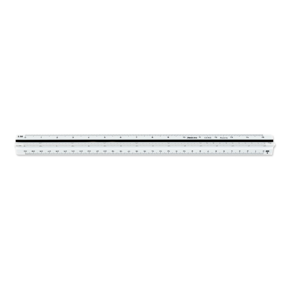 Aristo Dreikantmaßstab für Architektur A, 30 cm 