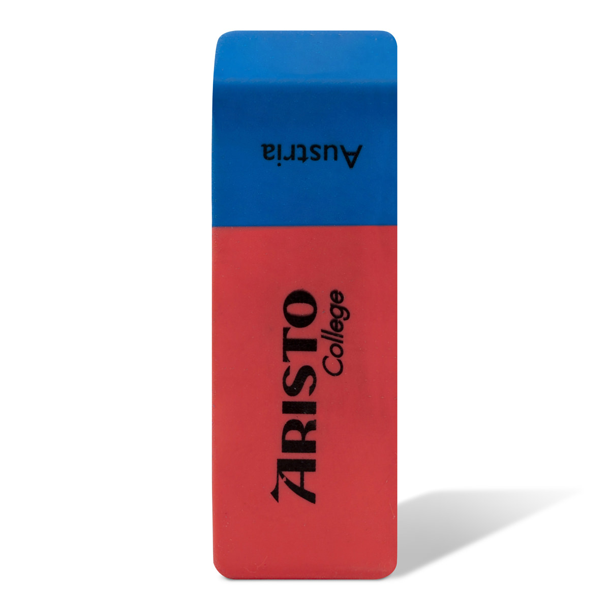 Aristo College Radierer BT 040 blau für Tinte, rot für Bleistift 