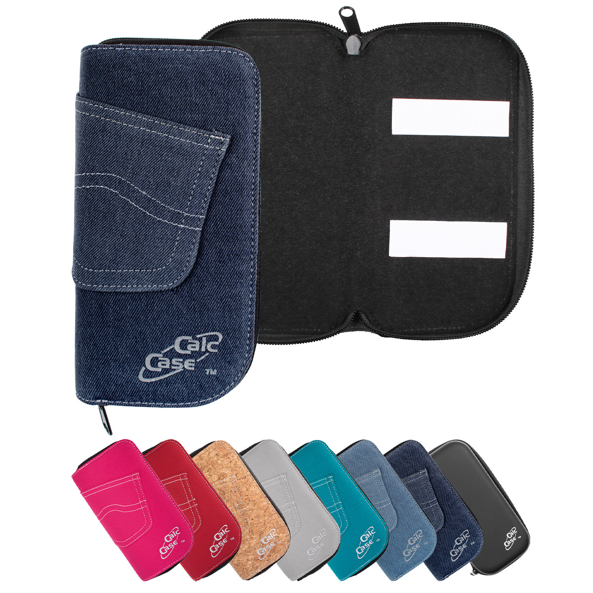 Casio FX-810 DE X Schulrechner mit Schutztasche dunkelblau 