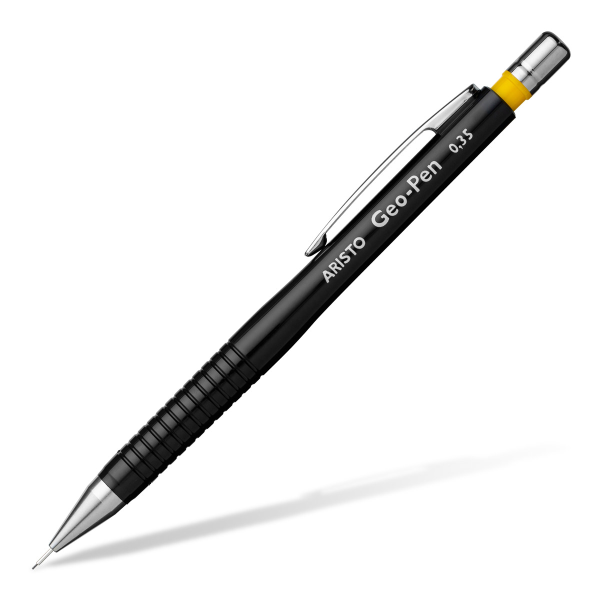 Aristo Feinminenstift Geo-Pen schwarz 0,35 mm mit gefederter Minenführung 
