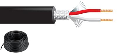 MONACOR MLC-52/SW Mikrofonkabel