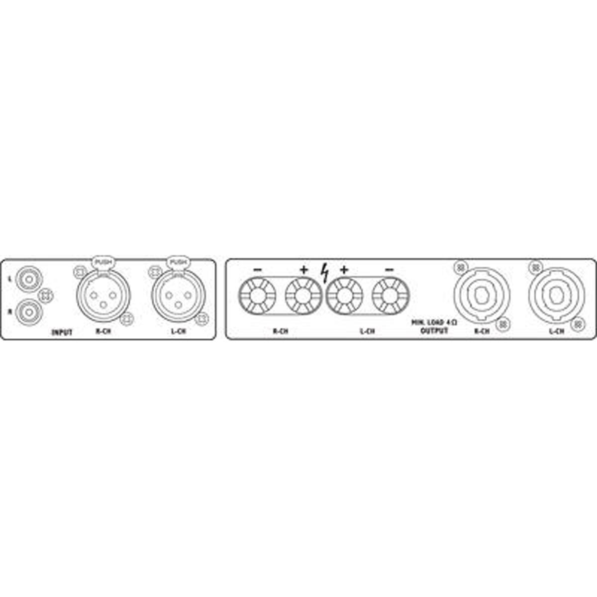 IMG STAGELINE STA-400D Stereo-PA-Class-D-Verstärker