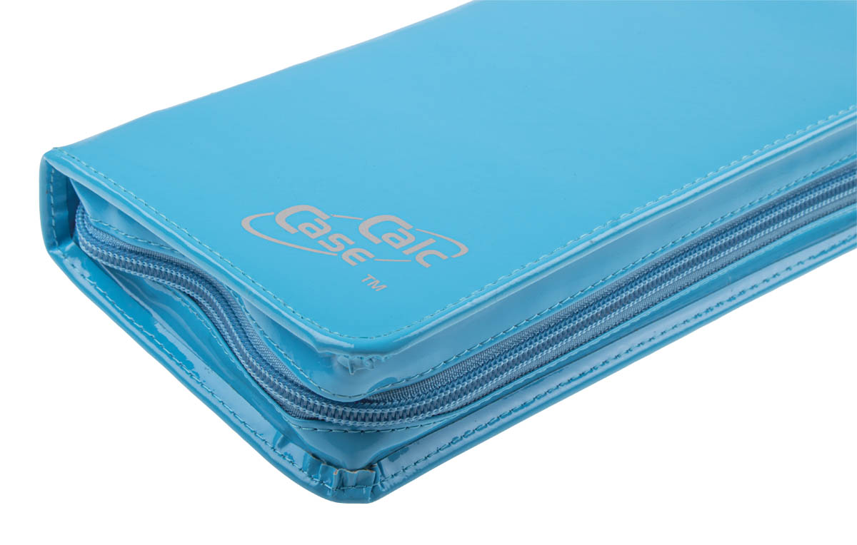 CalcCase Fashion Lack Tasche in blau für Grafiktaschenrechner 
