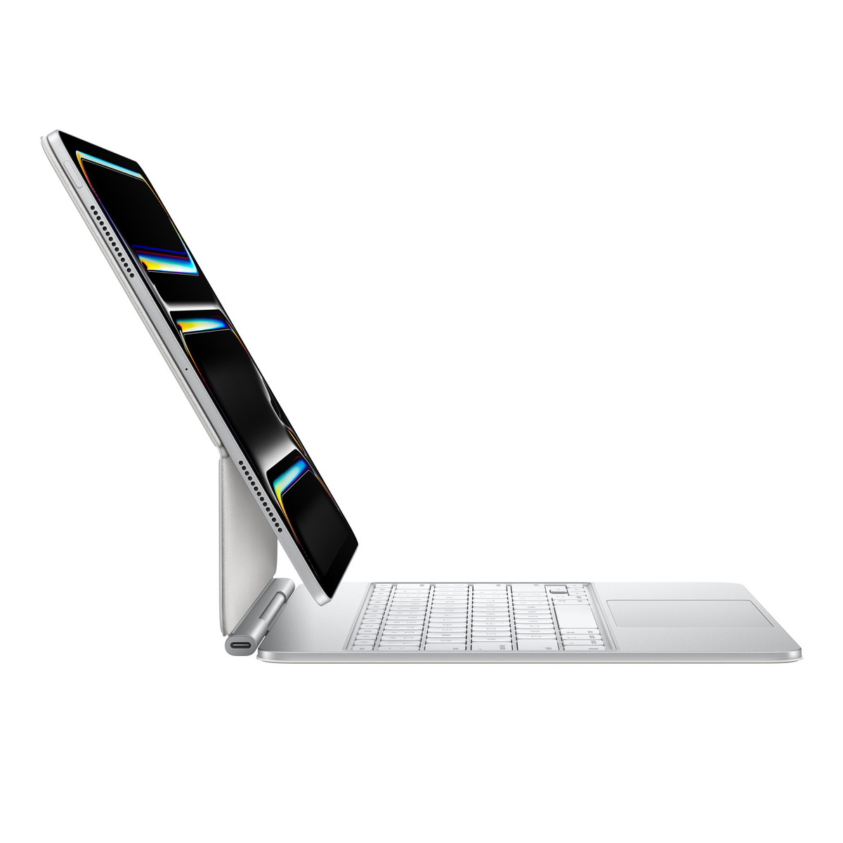 Apple Magic Keyboard für 13'' iPad Pro (M4) Deutsch - Weiß