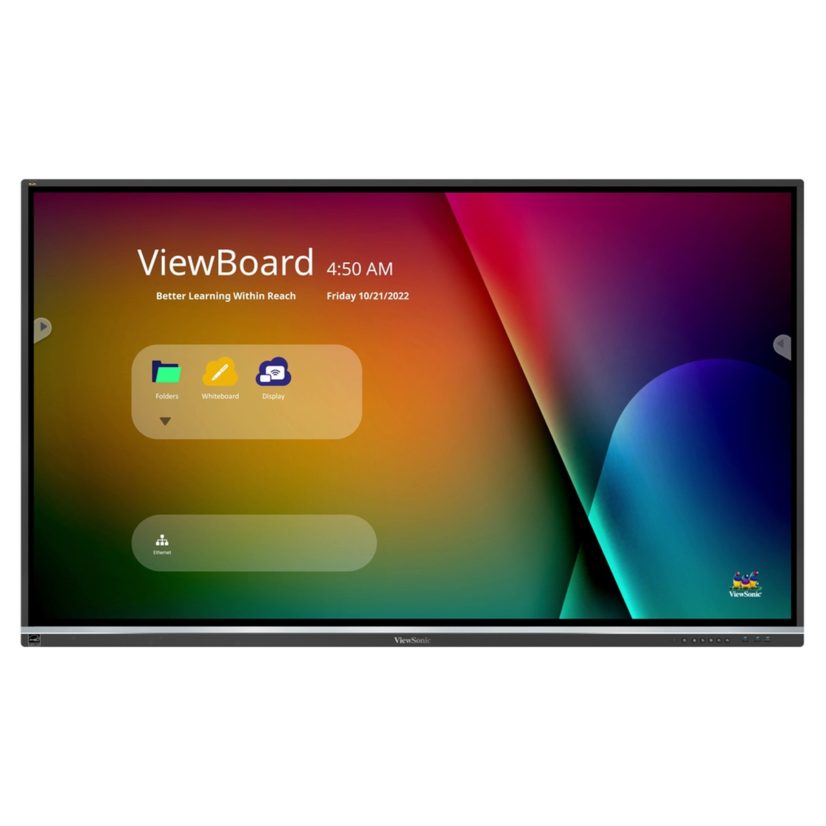 Viewsonic IFP7550-5F, 75'' 4K Interaktives Display mit myViewBoard Whiteboard-Software