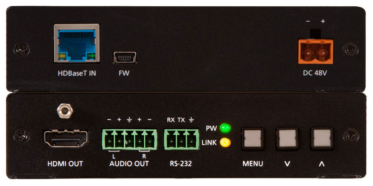 Atlona AT-HDVS-150-RX HDBaseT Receiver, Scaler max. 70m - HDMI - Scaler bis FullHD/WUXGA