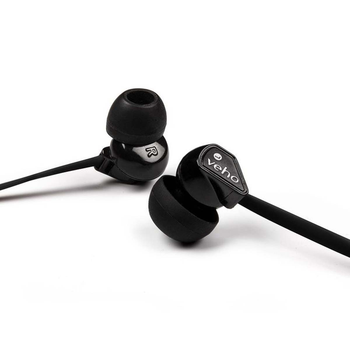 Veho VEP-003-360Z1 In-Ear Kopfhörer, kabelgebunden, schwarz 