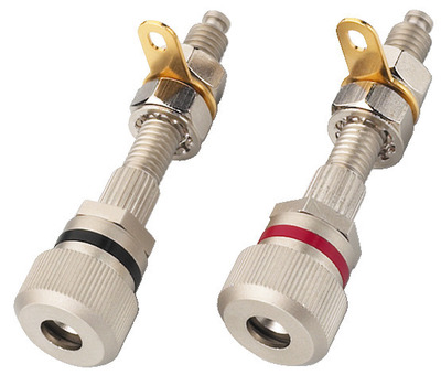 MONACOR BP-420 LS-Polklemmen-Paar